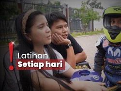 Dikenalkan Dunia Otomotif, Ruby Punya Cita-Cita Jadi Pembalap Profesional