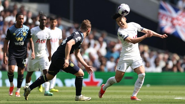 Tottenham Bangkit dari Tertinggal, Kalahkan Burnley 2-1 dalam Pertandingan Mendebarkan