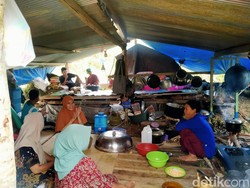 Pengungsi Longsor Latimojong Luwu Masih Rasakan Tanah Bergerak, Takut Pulang