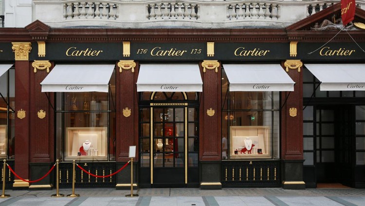 Cartier Cartier's store in New Bond Street shot at eye-level
