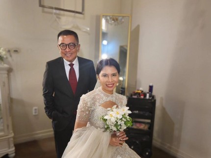 7 Potret Ngunduh Mantu Putri Helmy Yahya yang Dinikahi Pria Korea, Disebut Bak Drakor