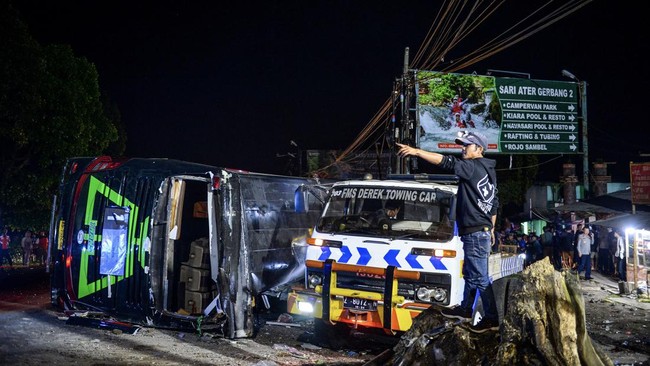 PO bus pembawa pelajar yang kecelakaan di Subang hingga menewaskan 11 orang bisa dikenakan sanksi cabut izin trayek dari Kemenhub.