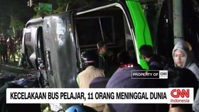 VIDEO: Kecelakaan Bus Pelajar, 11 Orang Meninggal Dunia