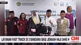 VIDEO: Layanan Fast Track di 3 Bandara Bagi Jemaah Haji