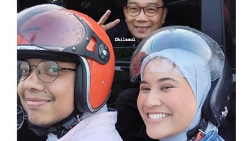 DHILA DAN REI KEBANJIRAN REZEKI USAI DIPOSTING RIDWAN KAMIL