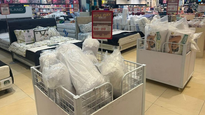 Transmart Full Day Sale Hadir lagi! Beli Kasur Bisa Hemat Rp 10 Jutaan