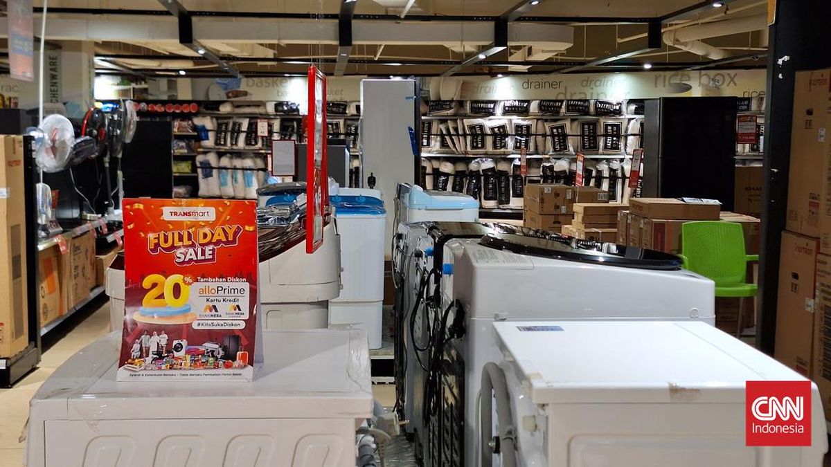 Transmart Full Day Sale, Mesin Cuci Turun Harga Jadi Rp3,8 Jutaan