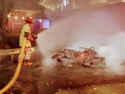 Heboh Bentrok Dua Ormas di Ciamis, 2 Motor Dibakar