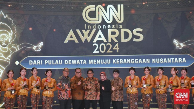 Pengumuman Pemenang Bergengsi CNN Indonesia Awards Bali 2024: Daftar Penerima Lengkapnya