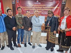 Maju ke Pilbup Karangasem, Kari Subali-Ismaya Setor 49.219 Dukungan