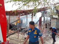 Petugas Damkar Terlindas Truk Pemadam Saat Kebakaran Pasar Tegal Dirawat ICU