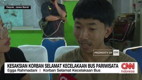 VIDEO: Kesaksian Korban Selamat Kecelakaan Bus Pariwisata
