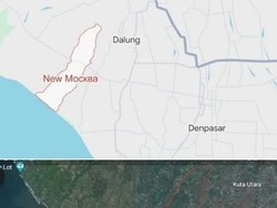 Heboh Moscow Baru di Peta Wilayah Canggu, Polisi Turun Tangan