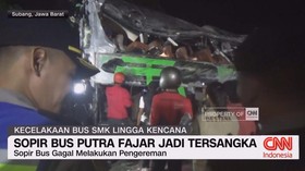 VIDEO: Sopir Bus Putra Fajar Jadi Tersangka