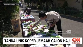 VIDEO: Tanda Unik Koper Jemaah Calon Haji