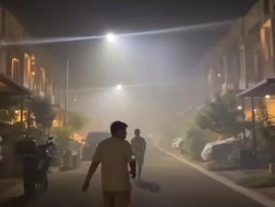 Viral Asap Hasil Pembakaran Sampah Penuhi Kawasan Perumahan di Bogor