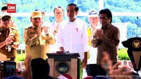 VIDEO: Jokowi Resmikan Bendungan Ameroro yang Telan Biaya Rp1,57 T