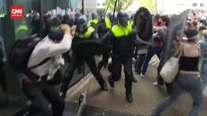VIDEO: Polisi Bubarkan Paksa Aksi Pro-Palestina di Universitas Belanda
