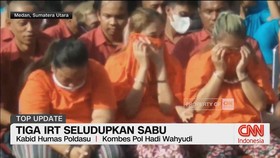 VIDEO: Tiga IRT Selundupkan Sabu 19 Kilogram