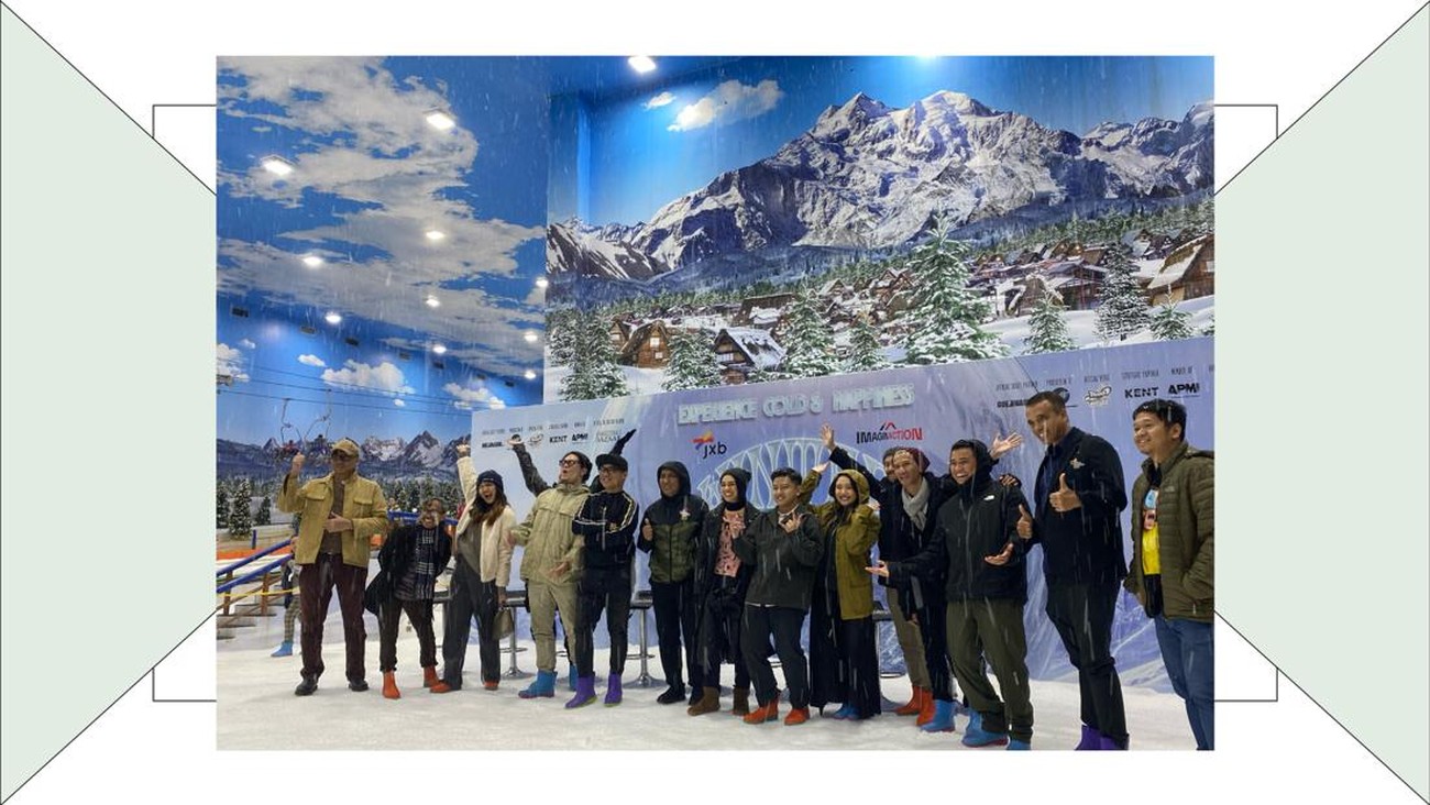 Trans Snow World Bintaro Suguhkan Konser dengan Sensasi Musim Dingin