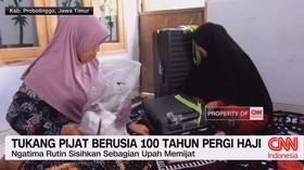 VIDEO: Tukang Pijat Berusia 100 Tahun Pergi Haji