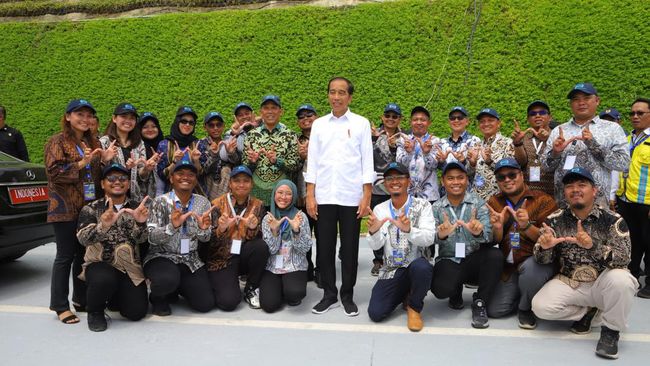 Jokowi Resmikan Proyek Bendungan Ameroro Karya WIKA KSO