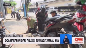 VIDEO: Doa Harapan dari Agus si Tukang Tambal Ban