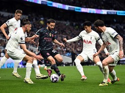 Tottenham Vs Man City Imbang di Babak Pertama
