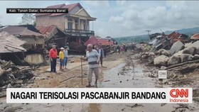 VIDEO: Nagari Terisolasi Pascabanjir Bandang