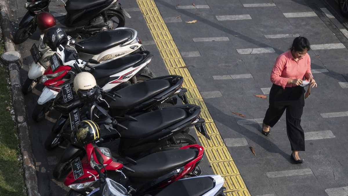 Pemprov DKI Upayakan Parkir Khusus Ojol di Kawasan Komersial Jakarta