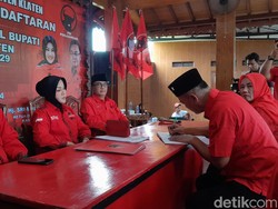 PDIP Klaten Buka Penjaringan Bacabup-Bacawabup, 3 Kader Langsung Ambil Formulir