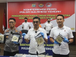 Kurir Narkoba Bawa 15 Kg Sabu di Palu Ditangkap, Dijanji Upah Rp 15 Juta