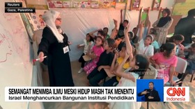 VIDEO: Semangat Anak Palestina Belajar Meski Hidup Masih Tak Menentu