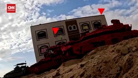VIDEO: Hamas Rilis Video Aksi Serang Tank Israel di Rafah