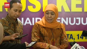 VIDEO: Maju Pilgub Jatim, Khofifah: Harap 4 Partai Pendukung Kompak