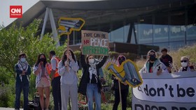 VIDEO: 'Genderang Pembebasan' Palestina Kepung Google I/O 2024