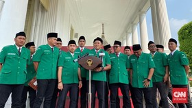 Pimpinan GP Ansor Bertemu Jokowi di Istana