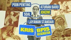 Poin Penting Aturan Baru Jokowi soal Kelas BPJS Jadi KRIS