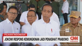 VIDEO: Jokowi Respons Kemungkinan Jadi Penasihat Prabowo
