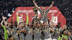 FOTO: Juventus Berpesta di Olimpico, Raih Gelar Coppa Italia ke-15