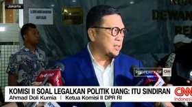 VIDEO: Komisi II Soal Legalisasi Politik Uang: Itu Sindiran.