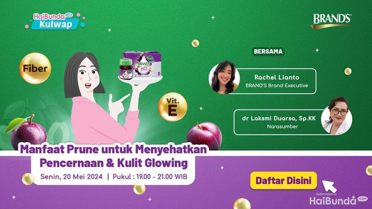 Kulwap HaiBunda x BRANDS: Tips Kulit Glowing & Pencernaan Sehat