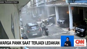 VIDEO: Ledakan di Rumah Warga