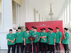 Presiden Jokowi Terima Audiensi Pengurus GP Ansor di Istana, Bahas Apa?
