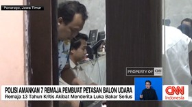 VIDEO: Polisi Amankan 7 Remaja Pembuat Petasan Balon Udara.