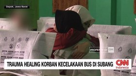 VIDEO: Trauma Healing & Doa Bersama Korban Kecelakaan Bus di Subang