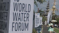 Relawan World Clean Up Desak Jaga Air dari Sampah di World Water Forum