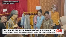VIDEO: Ibu Iriana Belanja UMKM hingga Puluhan Juta