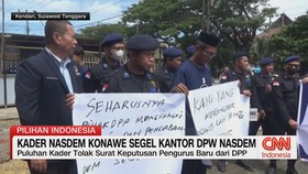 VIDEO: Kader Nasdem Konawe Segel Kantor DPW Nasdem