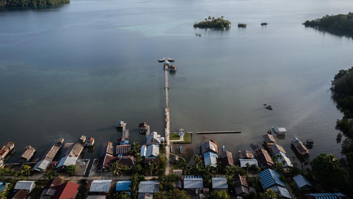 FOTO: Kampung Penjaga Berkah Alam di Raja Ampat